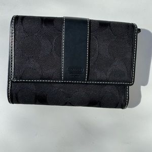 Coach Black Wallet